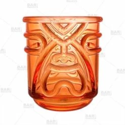 Promo ❤️ Bars Colored Tiki Stacking Tumblers (12oz) - Set Of 4 🧨 -BARS Shop 12oz colored tiki stacking tumblers orange bpc 1 800x
