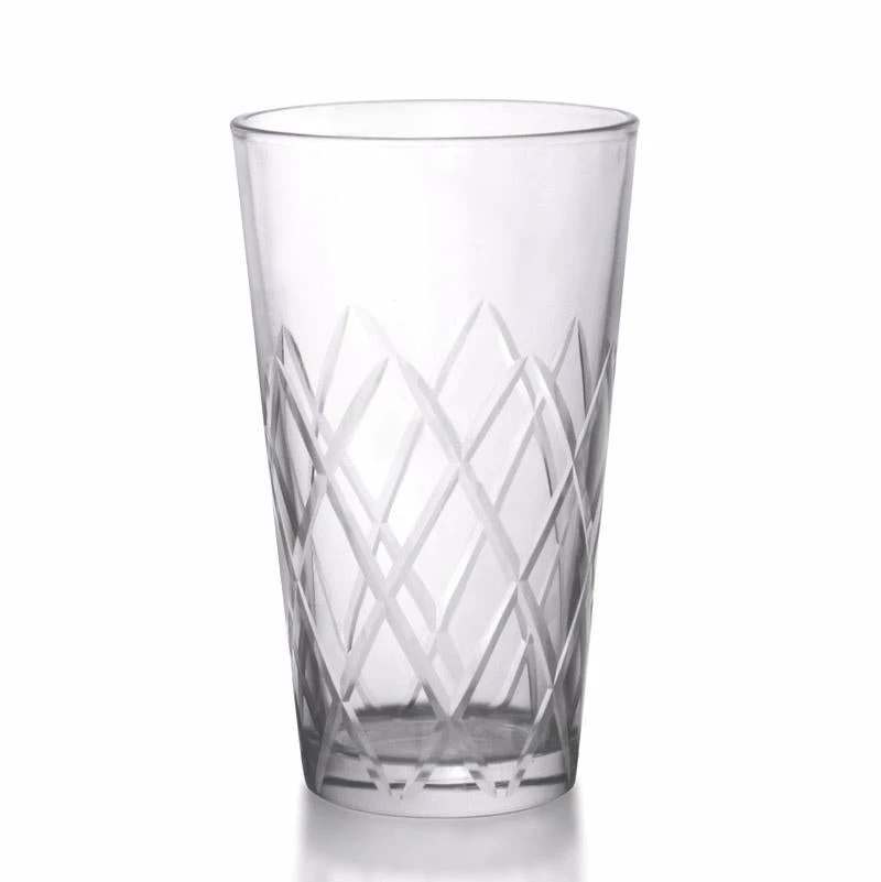 Deals 💯 Bars BarConic® 16oz Boston Mixing Glass - Diamond Pattern ✔️ 3 Deals 💯 Bars BarConic® 16oz Boston Mixing Glass - Diamond Pattern ✔️