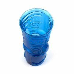 Deals 🥰 Bars Plastic Blue Tiki Cup - 32 Ounce ✨ -BARS Shop 320z blue tiki clean 3 1 800x