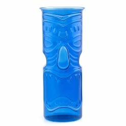Deals 🥰 Bars Plastic Blue Tiki Cup - 32 Ounce ✨