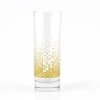 Outlet 😍 Bars BarConic® Gold Geometric Pattern Highball Glass - 9.5 Oz 🎉