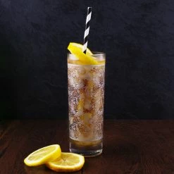 Hot Sale 🔔 Bars BarConic® Silver Floral Pattern Highball Glass - 9.5 Oz 😉 -BARS Shop Barconic silver floral pattern scene1 800x