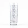 Hot Sale 🔔 Bars BarConic® Silver Floral Pattern Highball Glass - 9.5 Oz 😉