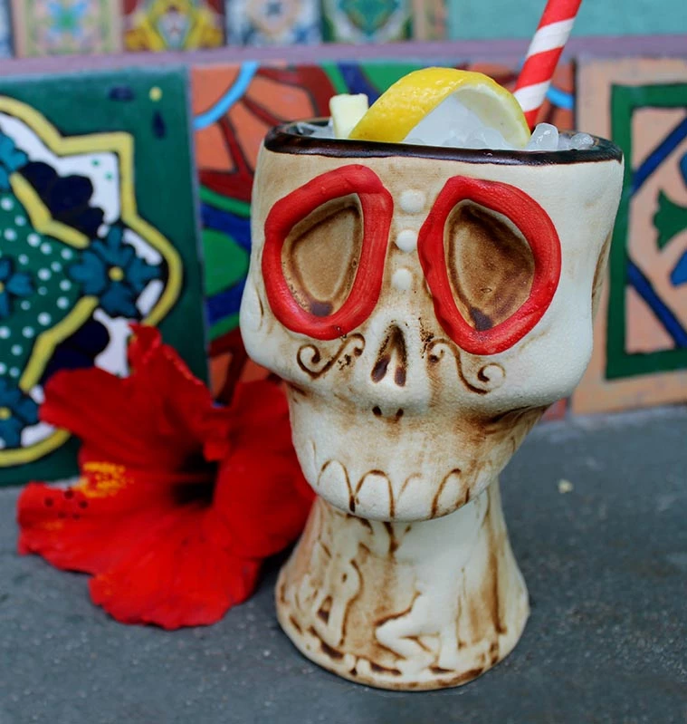 Flash Sale 😉 Bars BarConic® Tiki Drinkware - "Dead Head" - 14 Oz. 👏 4 Flash Sale 😉 Bars BarConic® Tiki Drinkware - "Dead Head" - 14 Oz. 👏 - Image 2