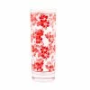 Flash Sale 💯 Bars BarConic® Red Hibiscus Pattern Highball Glass - 9.5 Oz ⭐ -BARS Shop GW 051 HIB RED 800x