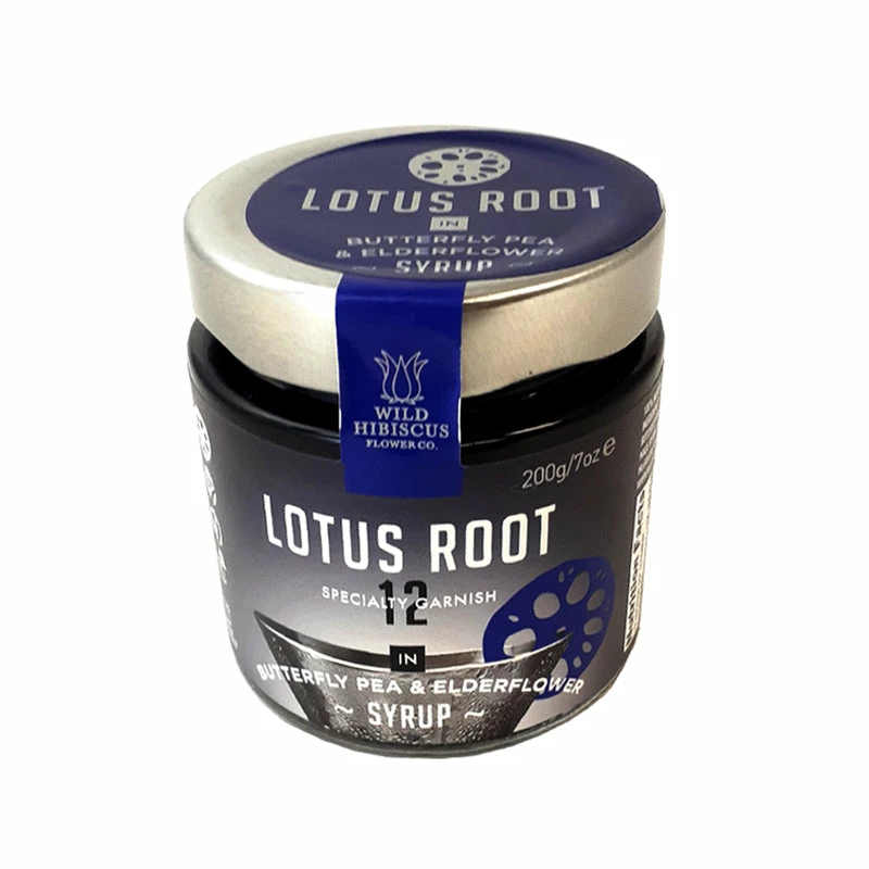 Deals 👏 Bars Lotus Root In Butterfly Pea & Elderflower Syrup - 12 Slices 🧨 3 Deals 👏 Bars Lotus Root In Butterfly Pea & Elderflower Syrup - 12 Slices 🧨