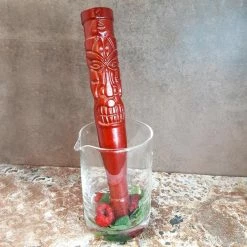 Best Sale ⭐ Bars BarConic® Tiki Ti Wooden Muddler - 10" 🤩 -BARS Shop MUD TIKI BS Rollover 800x