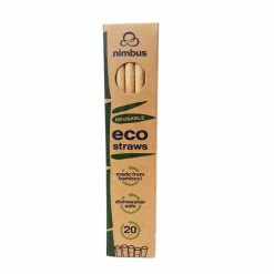 Deals ⭐ Bars Bamboo Eco-Friendly Reusable Straws - Pack Of 20 👍