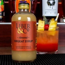 Best reviews of ✨ Bars Almond Orgeat Syrup - Liber & Co. 🎉 -BARS Shop almond orgeat syrup scene1 800x