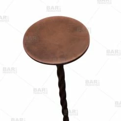 Promo 🤩 Bars BarConic® Copper Bar Spoon - 11" With Disk - Antique Finish 👍 -BARS Shop antique bar spoon with disk 800x