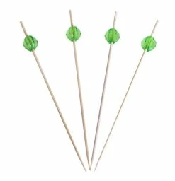 Cheapest 🔥 Bars Bamboo Ball Picks - 100 Pack 🤩 -BARS Shop assorted color bamboo ball picks green 800x