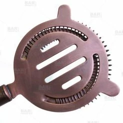 Best Sale ⌛ Bars BarConic® Copper Hawthorne Strainer With Antique Finish 👍 -BARS Shop back of antique strainer 800x