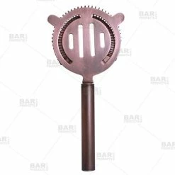Best Sale ⌛ Bars BarConic® Copper Hawthorne Strainer With Antique Finish 👍 -BARS Shop back view antique finsihed howthrone 800x