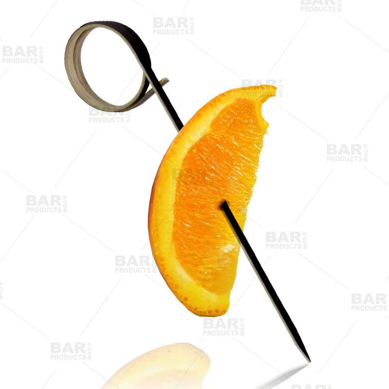 Discount 🧨 Bars Ring Bamboo Cocktail Picks - Black - 100 Pack 😀 6 Discount 🧨 Bars Ring Bamboo Cocktail Picks - Black - 100 Pack 😀 - Image 4