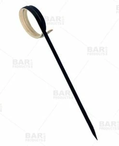 Discount 🧨 Bars Ring Bamboo Cocktail Picks - Black - 100 Pack 😀