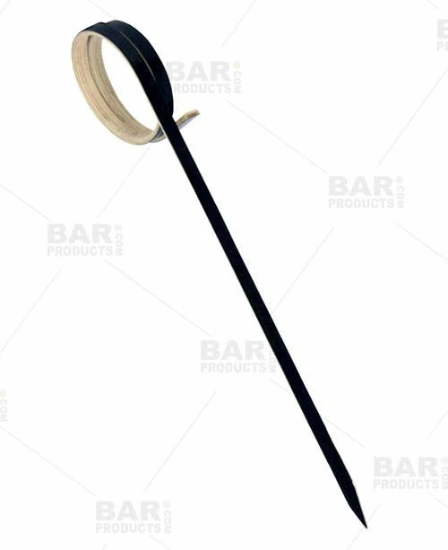 Discount 🧨 Bars Ring Bamboo Cocktail Picks - Black - 100 Pack 😀 3 Discount 🧨 Bars Ring Bamboo Cocktail Picks - Black - 100 Pack 😀