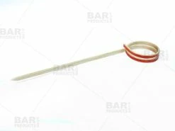 Cheap ⭐ Bars Ring Bamboo Cocktail Picks - Red - 100 Pack 🧨 -BARS Shop bamboo cocktail pick circle red bpc3 800x
