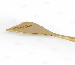 Deals 😍 Bars BarConic® Bar Spoon With Strainer Tip - Gold Plated - 40cm 🥰 -BARS Shop bar spoon strainer tip gold bpc 4 800x