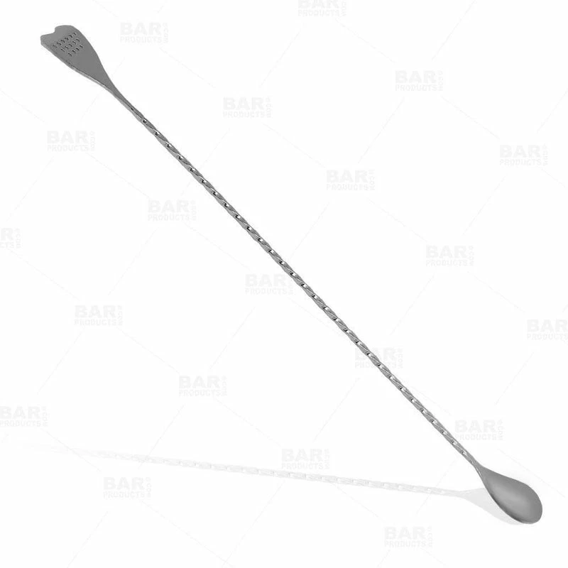 Brand new 🧨 Bars BarConic® Bar Spoon With Strainer Tip - Stainless Steel - 40cm 🎁 3 Brand new 🧨 Bars BarConic® Bar Spoon With Strainer Tip - Stainless Steel - 40cm 🎁