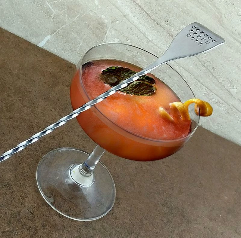 Brand new 🧨 Bars BarConic® Bar Spoon With Strainer Tip - Stainless Steel - 40cm 🎁 4 Brand new 🧨 Bars BarConic® Bar Spoon With Strainer Tip - Stainless Steel - 40cm 🎁 - Image 2