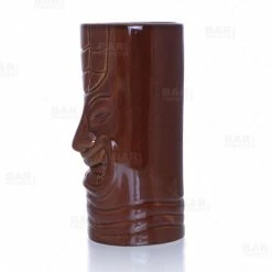 Flash Sale ❤️ Bars BarConic® Tiki Mug – Grin 12 Oz. ⌛ -BARS Shop barconic grin tiki drinkware side 800x