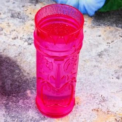 Wholesale 😉 Bars BarConic® Plastic Tiki Shot - 2.25oz - Pink 🧨 -BARS Shop barconic plastic tiki shot pink scene2 800x