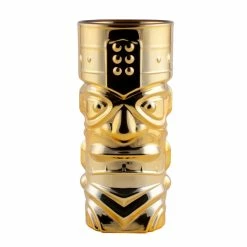 Cheap 🌟 Bars BarConic® Tiki Glass - Metal Plated - 15 Ounce - (Color Options) 😉 -BARS Shop barconic tiki glass gold clean 800x