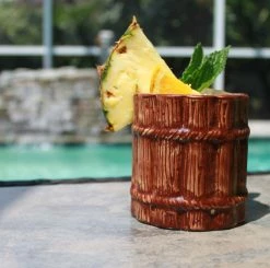 Coupon ✨ Bars Ceramic Rum Barrel Tiki Mug - 12 Oz 🎁 -BARS Shop barrel cocktail tiki mug bar supplies 2 1 800x