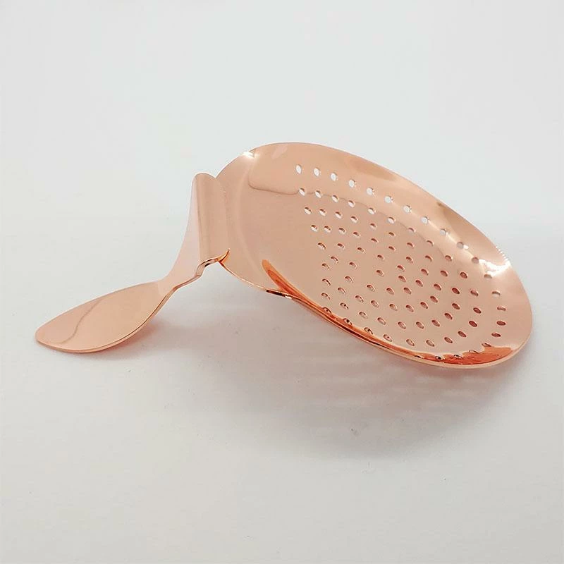 Hot Sale ✨ Bars BarConic® Julep Strainer - Copper Plated With Curved Handle 😍 6 Hot Sale ✨ Bars BarConic® Julep Strainer - Copper Plated With Curved Handle 😍 - Image 4