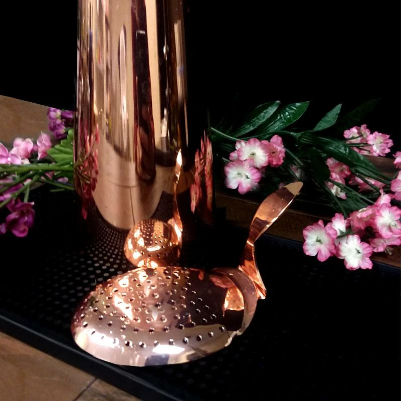 Hot Sale ✨ Bars BarConic® Julep Strainer - Copper Plated With Curved Handle 😍 5 Hot Sale ✨ Bars BarConic® Julep Strainer - Copper Plated With Curved Handle 😍 - Image 3