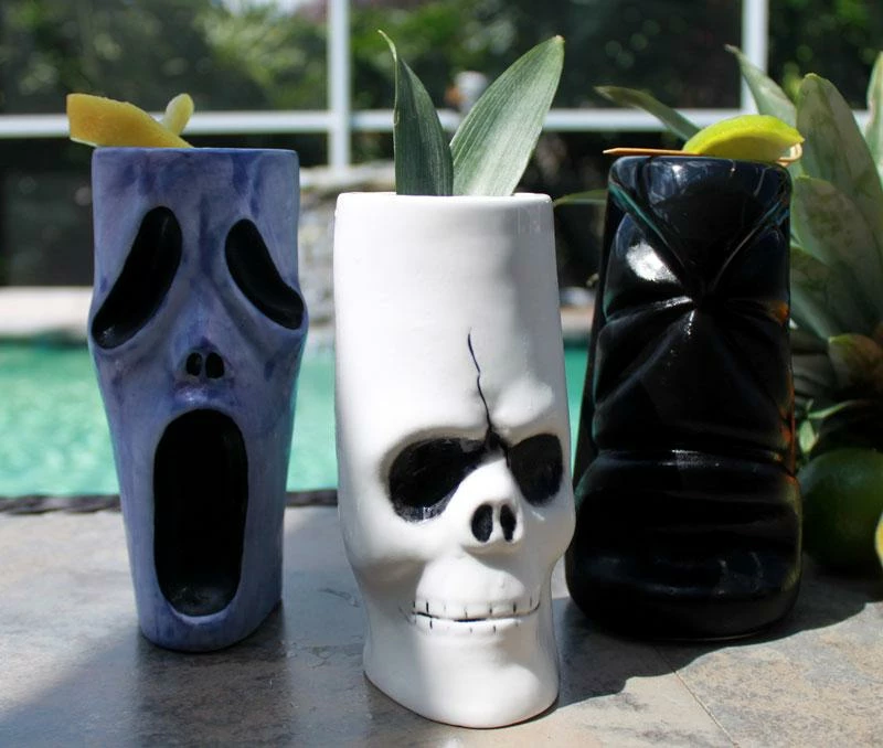 Buy 🎉 Bars BarConic® Ceramic Ghost Tiki Mug - 15oz 👏 4 Buy 🎉 Bars BarConic® Ceramic Ghost Tiki Mug - 15oz 👏 - Image 2
