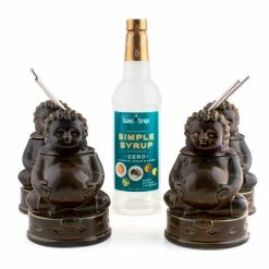 Deals ๐ Bars Tiki Gift Set - Happy Buddha ๐ฏ