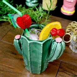 Coupon 🌟 Bars BarConic ® Cactus Tiki Mug With Lid - 15 Oz 😍 -BARS Shop cactus tiki mug bpc 5 800x
