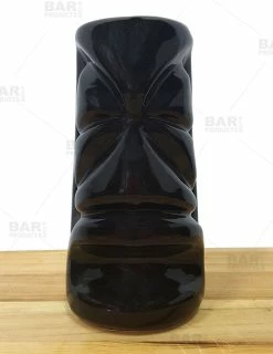 Coupon ✨ Bars Gun Metal Black Kumu Tiki Mug -20oz. 😀 -BARS Shop cermaic tiki mug 19 800 800x