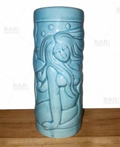 Coupon 🌟 Bars Blue Mermaid Ceramic Tiki Glass 🔔 -BARS Shop cermaic tiki mug 3 800 800x