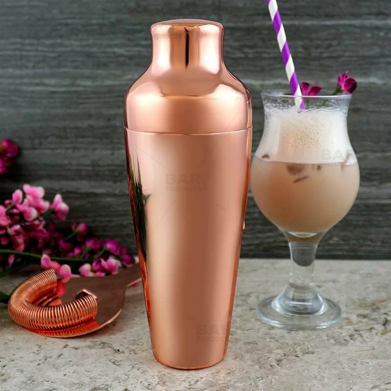 Cheapest 😀 Bars Olea™ 2 Piece Cocktail Shaker - Copper Plated Parisian Style - 20 Ounce 😉 4 Cheapest 😀 Bars Olea™ 2 Piece Cocktail Shaker - Copper Plated Parisian Style - 20 Ounce 😉 - Image 2