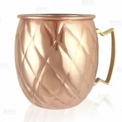 Cheap 😍 Bars Diamond Moscow Mule Mug - Copper Plated - 18oz 🔔