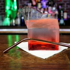 Flash Sale 🎉 Bars BarConic® Copper Plated Curved Cocktail Straw 🥰 -BARS Shop copper metal bendy straw bpc 6 800x