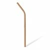Flash Sale 🎉 Bars BarConic® Copper Plated Curved Cocktail Straw 🥰 -BARS Shop copper metal bendy straw bpc 800 800x