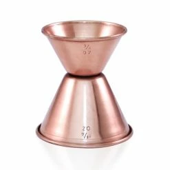Buy ⌛ Bars BarConic® Jigger Copper Plated -.75oz. X 1.25oz. 😍 -BARS Shop copper plated jigger 3 4oz x 1 4oz 2 800x