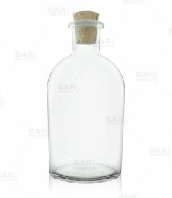 Brand new 🌟 Bars Craft Bartending Bottle With Cork - 8.5 Ounce 🔔