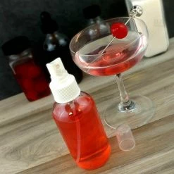 Best Pirce 🧨 Bars Boston Round Craft Bartending Bottle W/ White Atomizer - Clear 4oz 🔥 -BARS Shop craft bottle w white atomizer bpc 6 800x