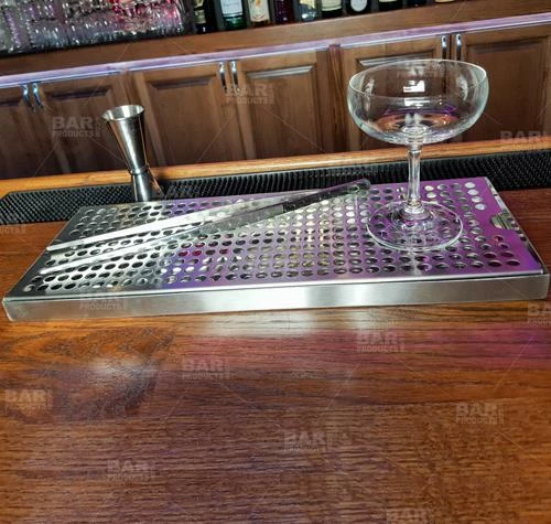 Discount ❤️ Bars BarConic® Stainless Steel Drip Tray With Holes - 16" X 6" 🔔 9 Discount ❤️ Bars BarConic® Stainless Steel Drip Tray With Holes - 16" X 6" 🔔 - Image 7