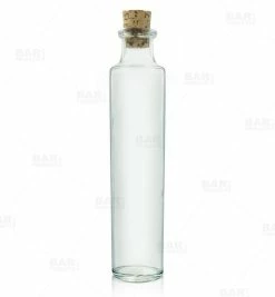 Hot Sale ⭐ Bars Craft Bartending Bottle With Cork - Cylinder Shaped - 4 Ounce 🥰