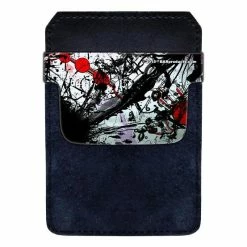 Deals 🥰 Bars DekoPokit™ - Bottle Opener Back Pocket Protector - Red And Black Splatter 🔔