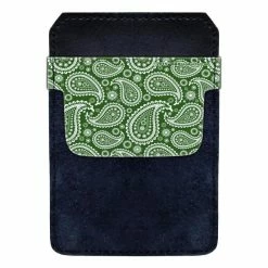 Best Pirce 🧨 Bars DekoPokit™ - Bottle Opener Back Pocket Protector - Green Paisley 🌟
