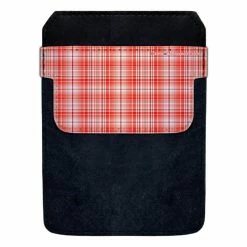 Outlet 😀 Bars DekoPokit™ - Bottle Opener Back Pocket Protector - Orange Plaid 🎁 -BARS Shop decopokit plaid 3 large web 800x