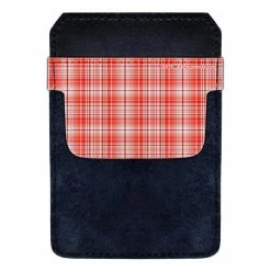 Outlet 😀 Bars DekoPokit™ - Bottle Opener Back Pocket Protector - Orange Plaid 🎁