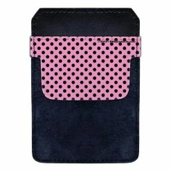 Best deal ⭐ Bars DekoPokit™ - Bottle Opener Back Pocket Protector - Pink And Black Polka Dots 🎉