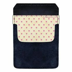 Deals 🌟 Bars DekoPokit™ - Bottle Opener Back Pocket Protector - Pink And Tan Polka Dots 🔔